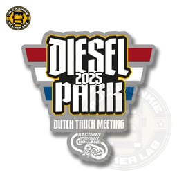 Dieselpark Autocollant couleur 15 cm