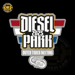 Dieselpark Autocollant couleur 15 cm