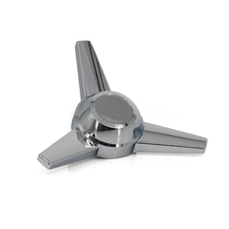 United Pacific 3-Bar Chrome Spinner