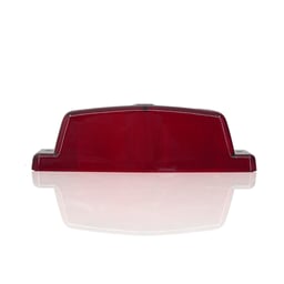 Double brûleur Verre Rouge