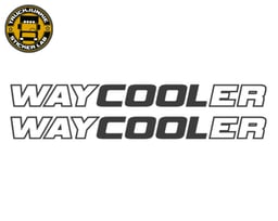 Waycooler – Set d'autocollants