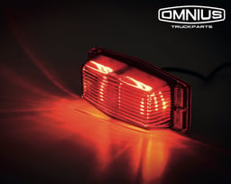 Omnius Feu Double Ampoule LED Oldskool Rouge