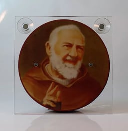 Padre Pio boîte lumineuse Deluxe Complète