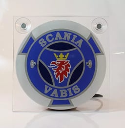 Scania Vabis enseigne lumineuse Deluxe Complète