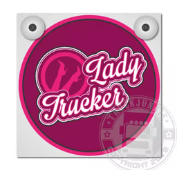 Lady Trucker boîte lumineuse Deluxe Complète