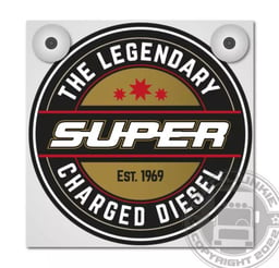Le légendaire nouveau Super Charged Diesel lightbakje Deluxe Complet