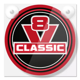 V8 Classique Rouge Boîte Lumineuse Deluxe Complète