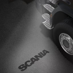 Éclairage de bienvenue Scania NextGen