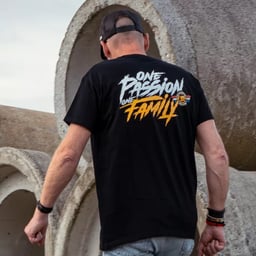 Truckjunkie T-Shirt Une Passion Une Famille Graffiti