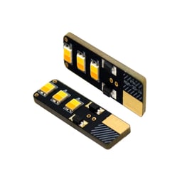 Ensemble de lampes à LED T10 W5W à fiche commutable