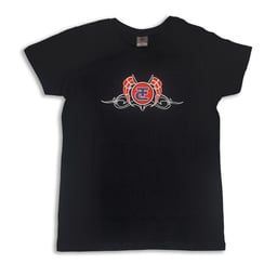 T-shirt Femme Ronny Ceusters Laakdal Noir