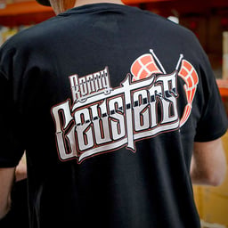 Ronny Ceusters T-shirt Laakdal Chrome Noir