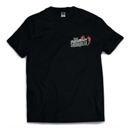 Ronny Ceusters T-shirt Laakdal Chrome Noir