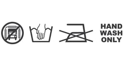 Handwash Only Sticker Set