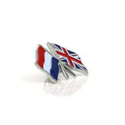 Épingle Pays-Bas Allemagne Argent 3x2,2 cm