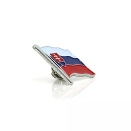 Épingle Slovaquie Argent 2,5x2,5cm