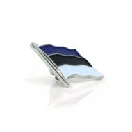 Épingle Estonie Argent 2,5x2,5 cm