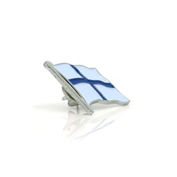 Épingle Finlande Argent 2,5x2,5cm