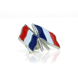 Broche Pays-Bas France Argent