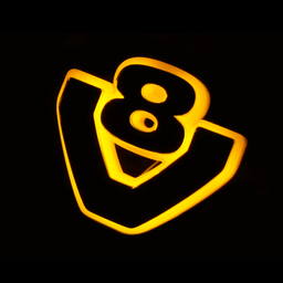 Scania V8 Base Luminosa Per Piccolo Pannello