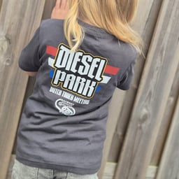 TRUCKJUNKIE Dieselpark 2025 T-shirt pour enfant gris