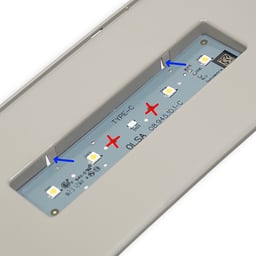 IVECO S-Way LED Interiørbelysning Rød/Hvid
