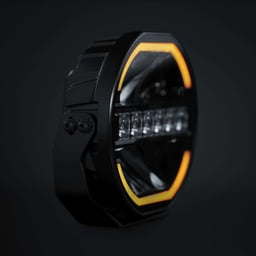Strands Siberia Skylord 9" LED Driving Light Black