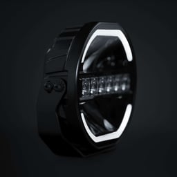 Strands Siberia Skylord 9" LED Driving Light Black
