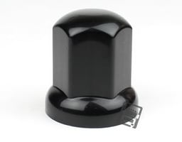 Cache-écrou XXL – Plastique Noir – 32 mm – Hauteur 53 mm