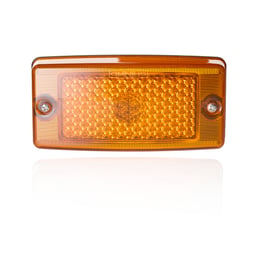 Omnius Old Skool LED Zijmarkering Oranje met Knipperlicht