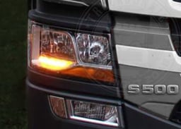 Kit di conversione Scania NGS fari alogeni bianco freddo a luce DRL arancione 2016+