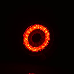 Jokon LED Rückleuchte mit Chromring 3 Funktionen