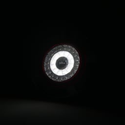 Jokon LED Rückleuchte mit Chromring 3 Funktionen