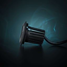 Strands Dark Knight Gloria LED Feu D'avertissement Lentille Claire