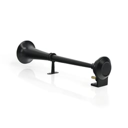 Kit de klaxons pneumatiques 12 V, noir
