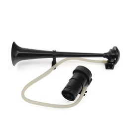 Kit de klaxons pneumatiques 12 V, noir