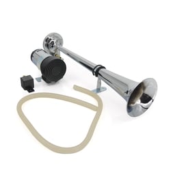 Tromba ad Aria Cromata 12V con Compressore
