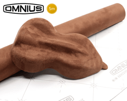 Tessuto Autoadesivo Alcantara Look Omnius Choco