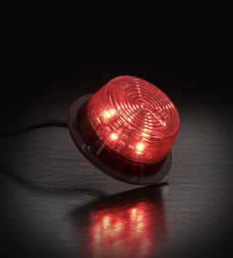 Feu De Gabarit Danois LED Commutable Verre Clair