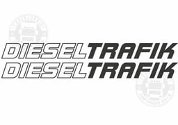 Diesel Trafik – Set D'autocollants