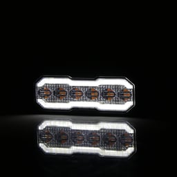 Flash M-LED avec anneau Halo et lentille fumée