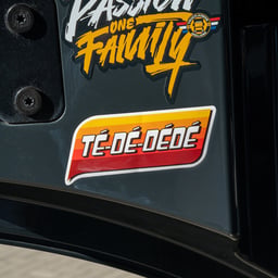 Autocollant Moustache Cruiser Tededede