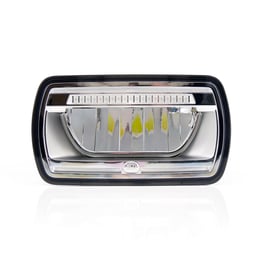 Projecteur Hella Jumbo 320 LED orange/blanc, feu de position