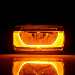 Projecteur Hella Jumbo 320 LED orange/blanc, feu de position