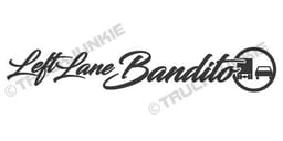 Autocollant Left Lane Bandito