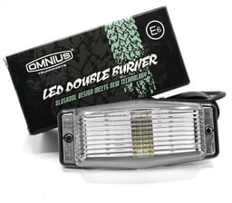 Omnius Feu Double Ampoule LED Oldskool Blanc