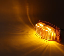 Omnius Feu Double Ampoule LED Oldskool Verre Transparent Orange