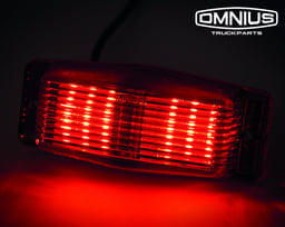 Omnius Feu Double Ampoule LED Oldskool Rouge