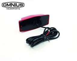 Omnius Feu Double Ampoule LED Oldskool Rouge