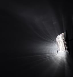 Omnius Feu Double Ampoule LED Oldskool Blanc